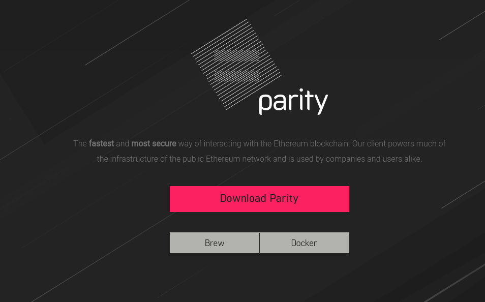 What Is The Parity Client?